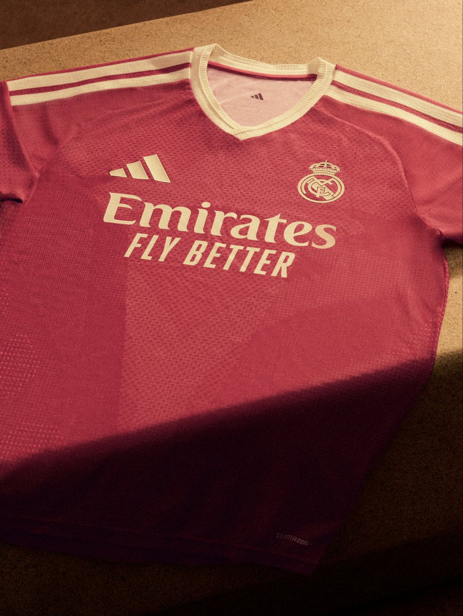 adidasfootball's tweet photo. born from the city’s heartbeat. ✨

introducing the Real Madrid third jersey 26/27, available now 👉👉 https://t.co/oyA9WqbOCB https://t.co/BpKuN72sWv