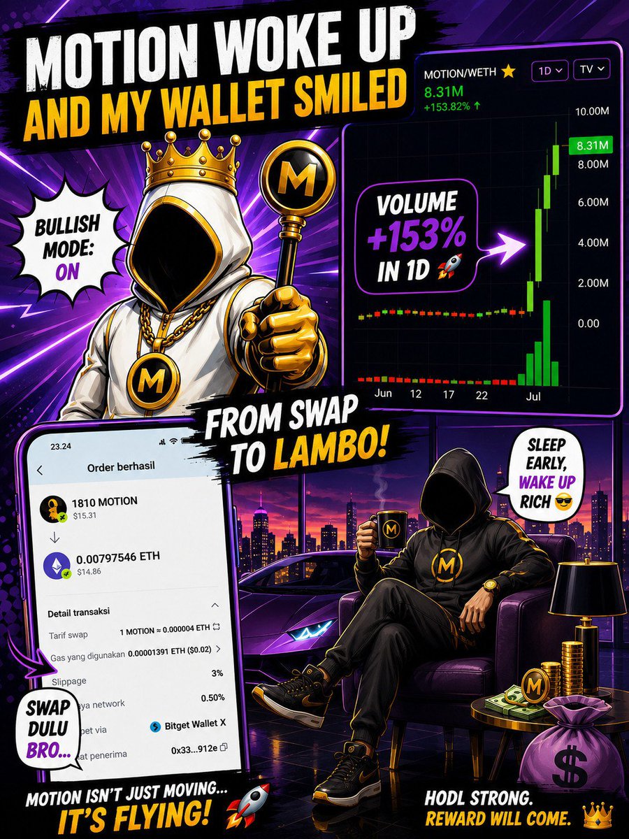 uangdroid_id's tweet photo. Big thanks to @motiontip &amp; @tipmotion for the instant alpha and airdrop! 🚀

The yapping meta could make a huge comeback in the Robinhood era. The smartest move is positioning early!

Are you getting in now, or waiting until everyone else is talking about it? 👀 https://t.co/m5WpDEEGBw