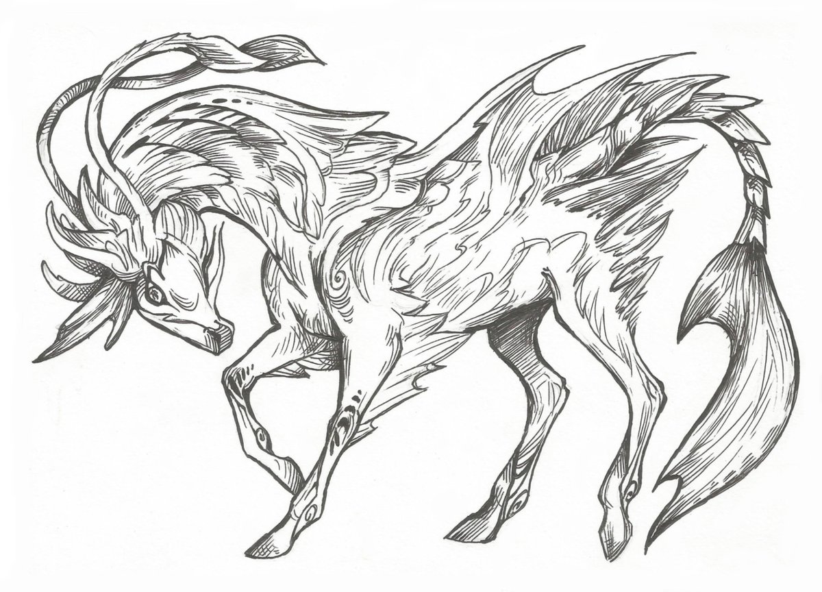Taski_Guru's tweet photo. Line art of fantasy characters
#lineart #dragonoc #beast #line_art #kelpie #monster #unicornoc https://t.co/fCeu9WTfBE