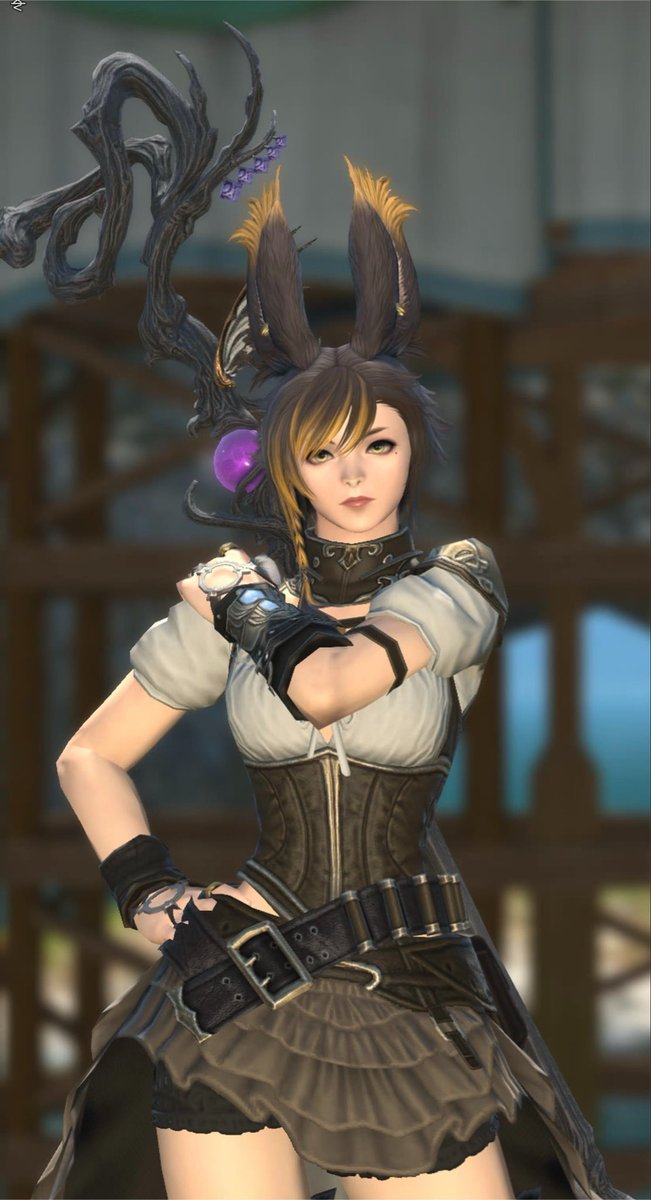 siotomatomato's tweet photo. 肩こりポーズ🫠
#FF14 https://t.co/zAwGt13HHn