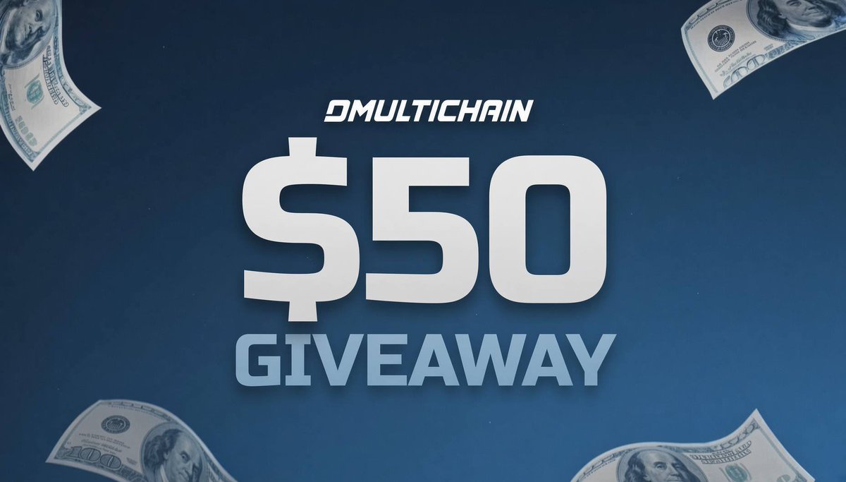 oMultichain's tweet photo. Giveaway! 🎉

▫️$50 in $SOL to 2 winners!

1️⃣ Follow me and @madame1829 
2️⃣ Like and RT

ends in 24h - good luck🍀 sponsored - ad https://t.co/uu0VQ62MoH