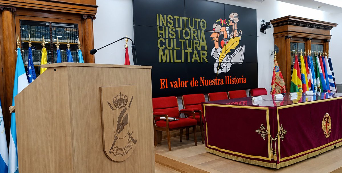 DHCM_ET's tweet photo. MISIONES DEL IHCM. Entre los cometidos del Instituto de Historia y Cultura Militar se encuentra ejercer la representación del Ejército en los organismos o comisiones específicas relacionados con asuntos de su competencia, que expresamente se le encomienden. #IHCM https://t.co/YOQhoQbQey