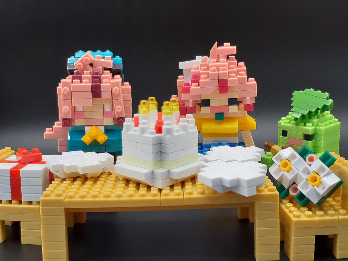 mamahahazaza's tweet photo. 先日お誕生日を迎えられた
おひるね大好きすやすや系VTuber
眠々ミント💤🌱さんの新衣装姿を
ダイソーのブロックで
作ってみました～
見て頂けたら幸いです
遅れ馳せながら眠々ミントさん
お誕生日おめでとう御座います🙇
#みんとぱれっと
#プチブロック https://t.co/fQfShYrkMR
