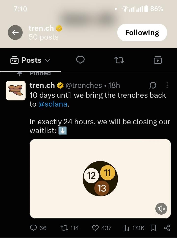abu08_0's tweet photo. Do this ASAP closing in 11hrs 
no time

*ALPHA WAITLIST AIRDROP*

Get in now as it expires in less than 11 hours.

Time: 30 seconds max.
Cost:$0.

Don't let this opportunity pass you this time to avoid premium

https://t.co/LW8ZRY6iUj
Good luck https://t.co/gA0uYm4hpT