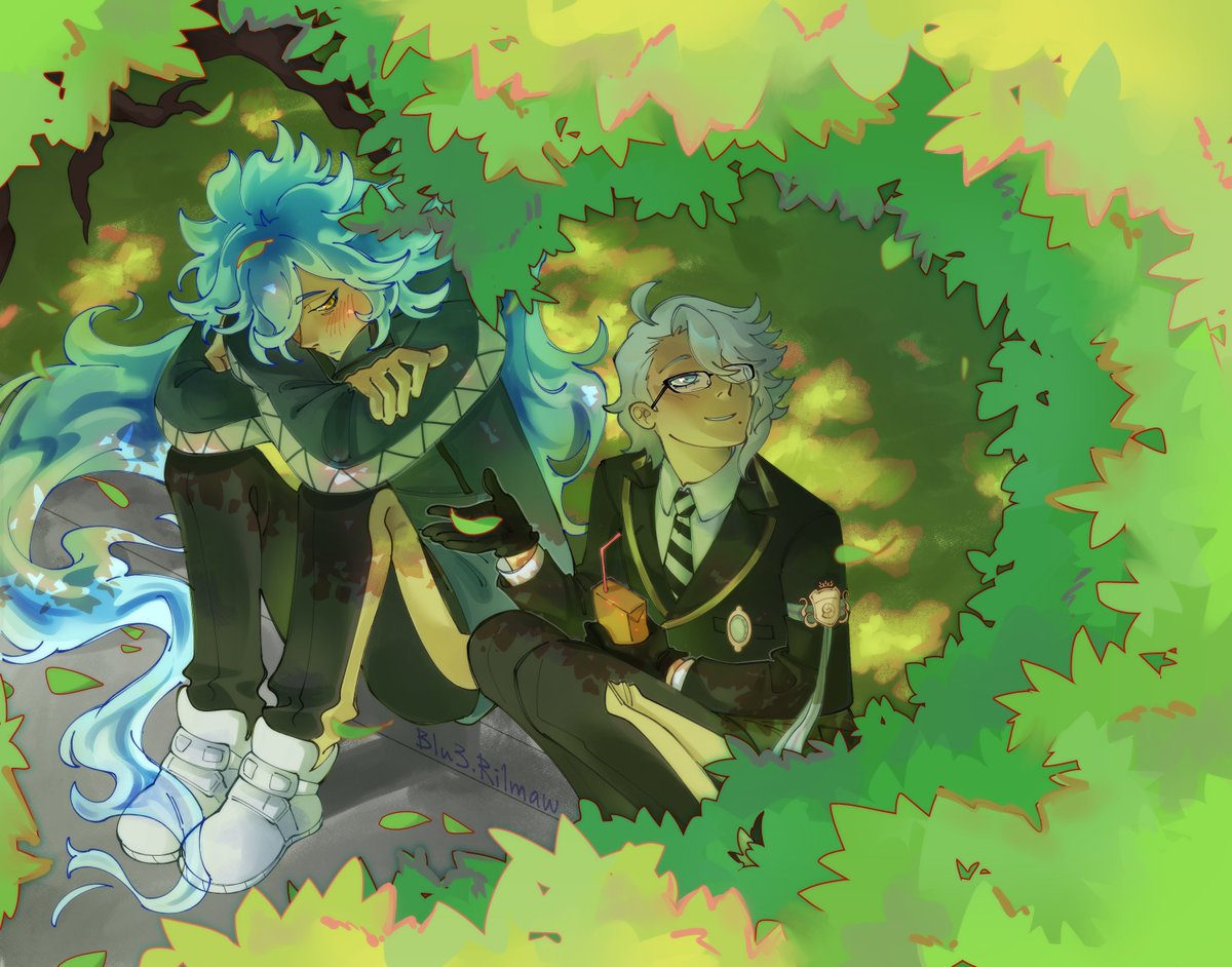 riimau_gebu's tweet photo. #twst #idiazul #idiashroud #azulashengrotto

Idia and azul, sitting in a tree... https://t.co/BMMpxe2Fxq