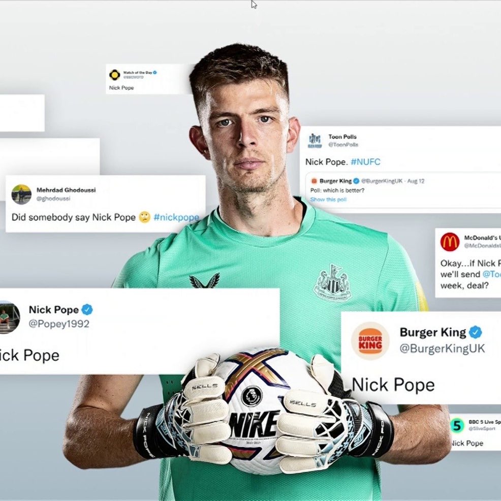 ToonPolls's tweet photo. One last time for the road 😢 

Happy Nick Pope Day to all that celebrate! 

Nick Pope. #NUFC https://t.co/7oxLScBmvA