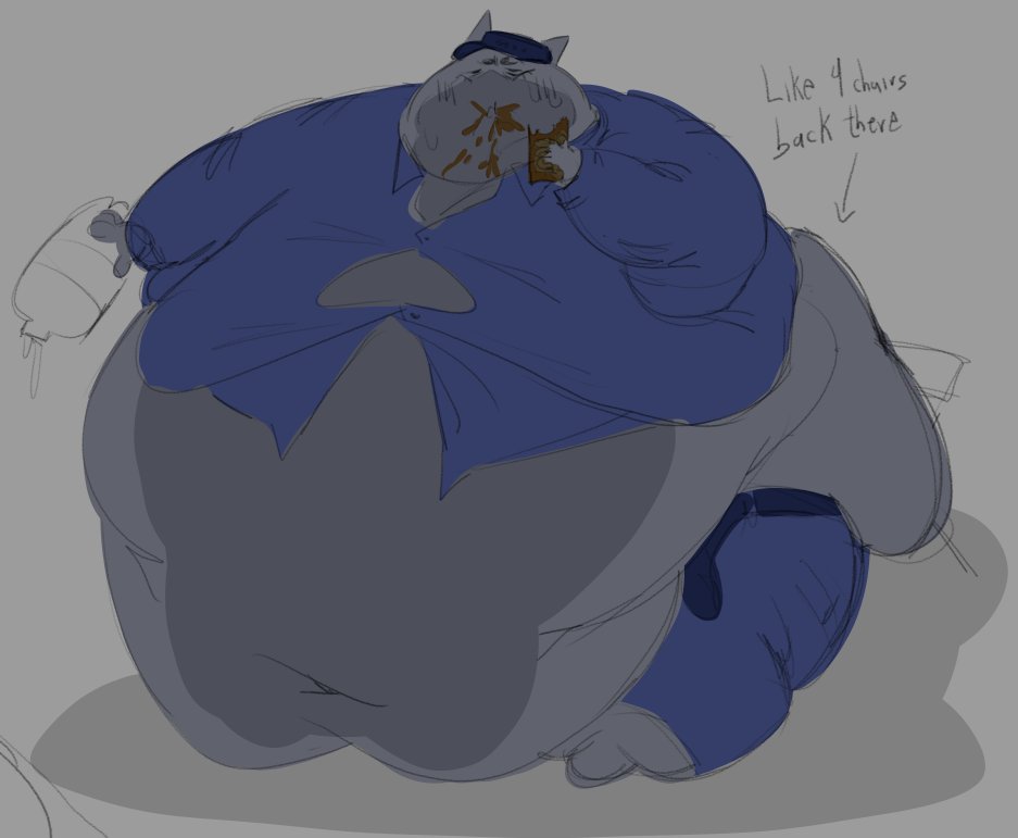 DrFreak__'s tweet photo. goz lazy after r0n but obese hospital https://t.co/NMGsyRMcWq