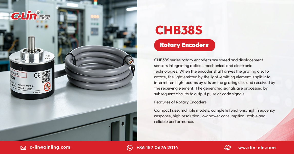Clineletrical's tweet photo. CHB38S rotary encoders provide precise speed and displacement detection with high resolution, fast response, and stable performance for automation equipment and industrial control systems.
c-lin@xinling.com | +86 15706762014 | https://t.co/aGtEMkbvck
#RotaryEncoder #EncoderSensor https://t.co/zwyqD1fZHa