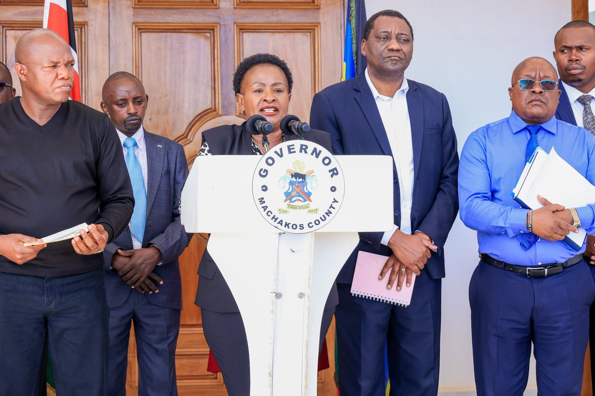 Wavinya_Ndeti's tweet photo. My administration remains fully committed to uninterrupted service delivery and protecting the interests of the people of Machakos.

Following the prolonged FY 2026/2027 budget impasse, I have called upon all MCAs to engage in dialogue, reason together and put the interests of our people first.

I have done this before, and I will not tire in seeking consensus for the sake of Machakos. Political differences must never come at the expense of essential services, staff salaries and development.