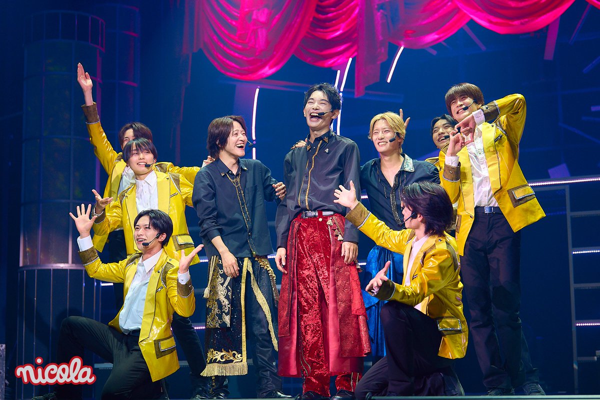 nicolaJP_mag's tweet photo. ／
ジュニア９名が創り上げる
「Three」絶賛公演中！
ゲネプロレポをお届け✨️
＼

歌・ダンス・アクロバット
それぞれが��ってきた表現力を融合した
多彩なパフォーマンス！

記事はココから（📸ソロカットあり）
▶ https://t.co/noP42AGxZp

#Three #内村颯太 #元木湧 #安嶋秀生 #関翔馬 #鈴木瑛朝 #渡辺惟良 #小山十輝 #岸蒼太 #堀口由翔
#nicola #ニコラネット