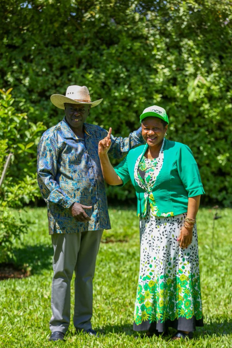 rigathi's tweet photo. This morning, I have received Hon. Former MCA Hon. Lucy Wachuka Mathenge (2017-2022)

She was a Women Representative aspirant in 2022 on TSP Party ticket in Kajiado County.

Her people have firmly instructed her to join the party of the people, the Democracy for the Citizens Party- DCP PARTY as that is where their hearts and aspirations are.

Welcome to @DCP_Democracy Hon. Lucy, here, we listen to the people and serve their interests,  we also take their instructions as per the Constitution of Kenya.

The future is Green.