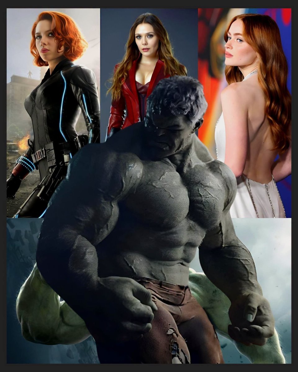 A2CVIBES26's tweet photo. Hulk and his weakness for redheads will never not be funny. 💚

We don’t blame you, Hulk... 😏 https://t.co/JlKEOpTSH4