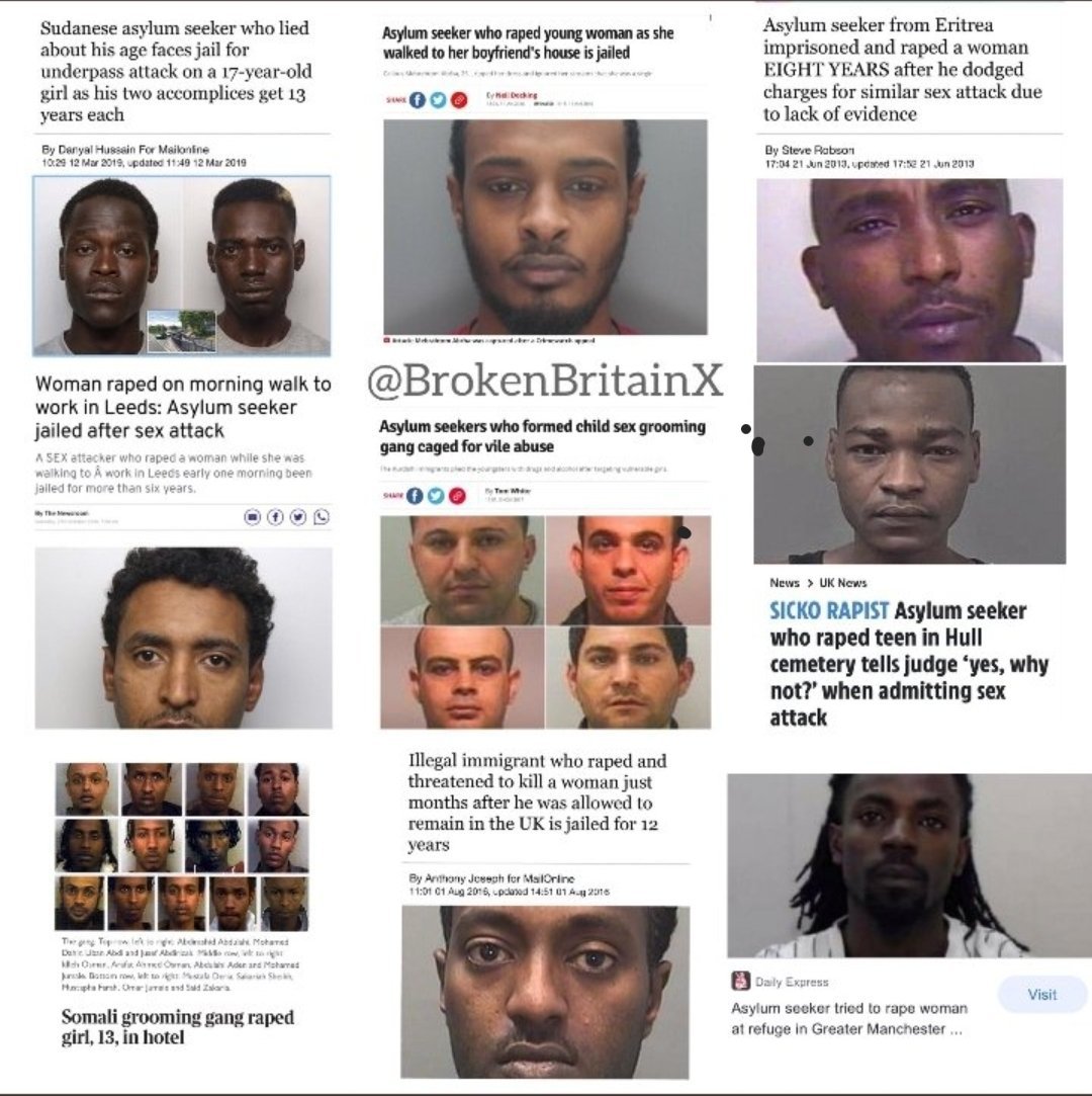 antiwoke_left's tweet photo. @ukhomeoffice And the occupants moved into HMOs and migrant centres where they're free to come and go as they please? What could possibly go wrong... https://t.co/nfGonqrM4J