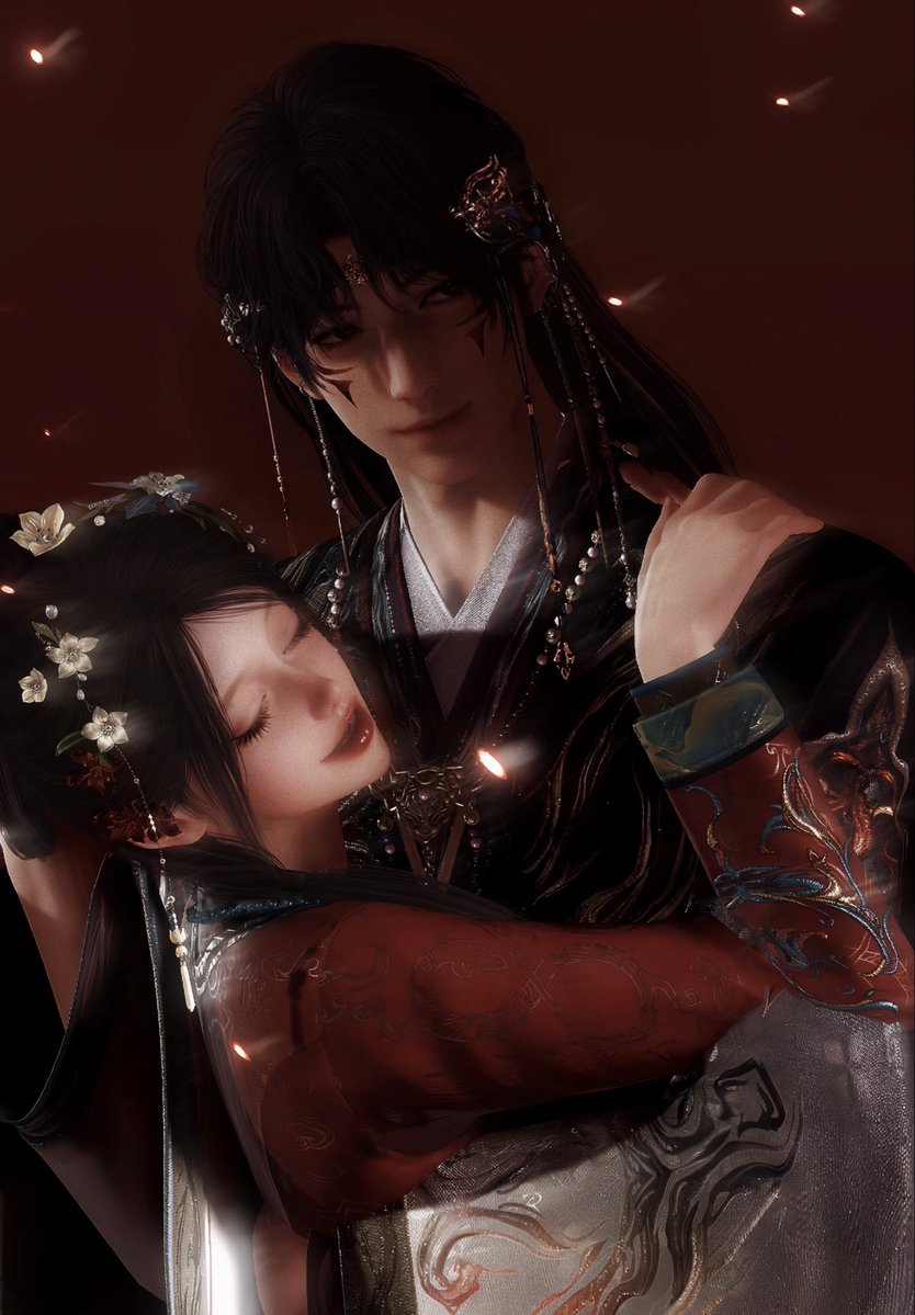 qiyuhaiyue's tweet photo. a thousand lifetimes, and I would choose the arms of my beloved in every one 🤍

#TheWarGodAwakens #DivineFlameRafayel #WarGodRafayel https://t.co/WOaTCLCmpX