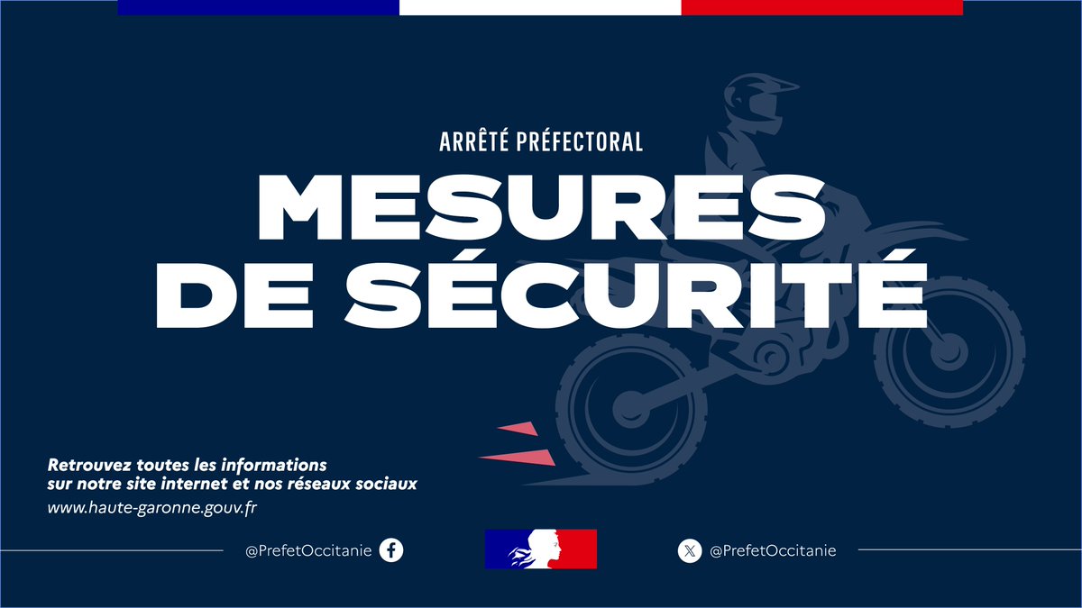 Image de Préfet d'Occitanie et de la Haute-Garonne - #Sécurité #ContreLesRodéos

Afin de lutter contre les rodéos urbains, pratiques dangereuses et inter