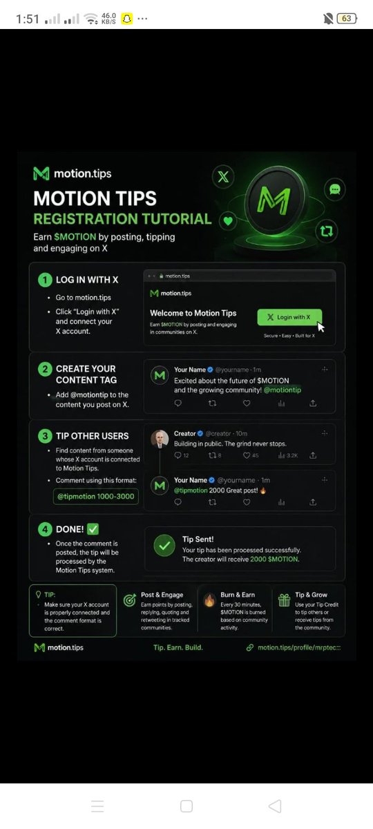 watassap66863's tweet photo. motion to the moon 🔥 Airdrop 
1. Login with X on https://t.co/RDKFOgoDPG
2. Create content about MotionTip and tag 
@motiontip

3. Go to other builders who connected their X and comment:

@tipmotion

100- 300

Easy steps — go grab it 🔥
https://t.co/vx1x7Gipfh… https://t.co/JXNQkcqnwY