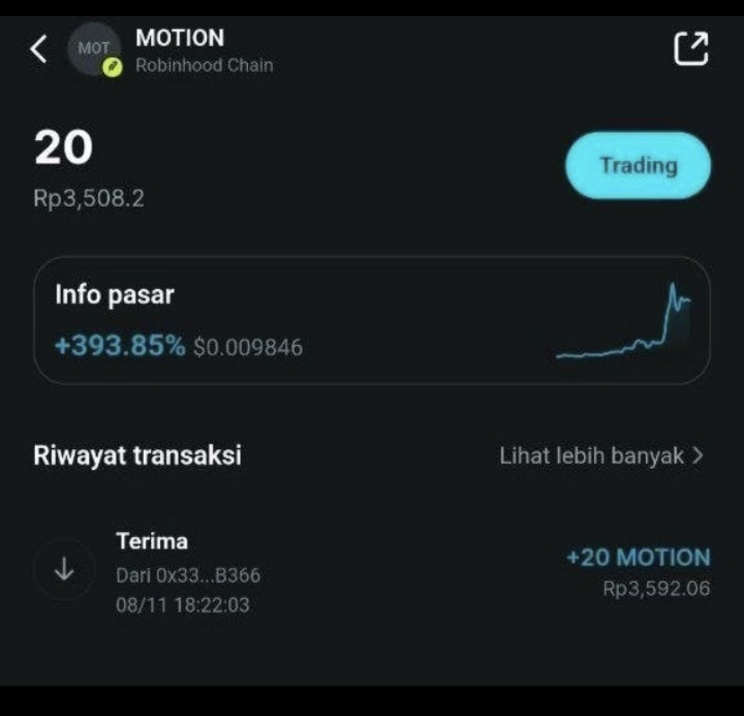 StwnRehan36738's tweet photo. 🚀  @motiontip is not just another airdrop.@tipmotion 
It’s about being early, staying consistent, and becoming part of a movement that’s just getting started

In crypto the biggest opportunities often come before the crowd arriv

Keep moving. Stay active.
Motion is loading. ⚡ https://t.co/Tr3RFFPwAf