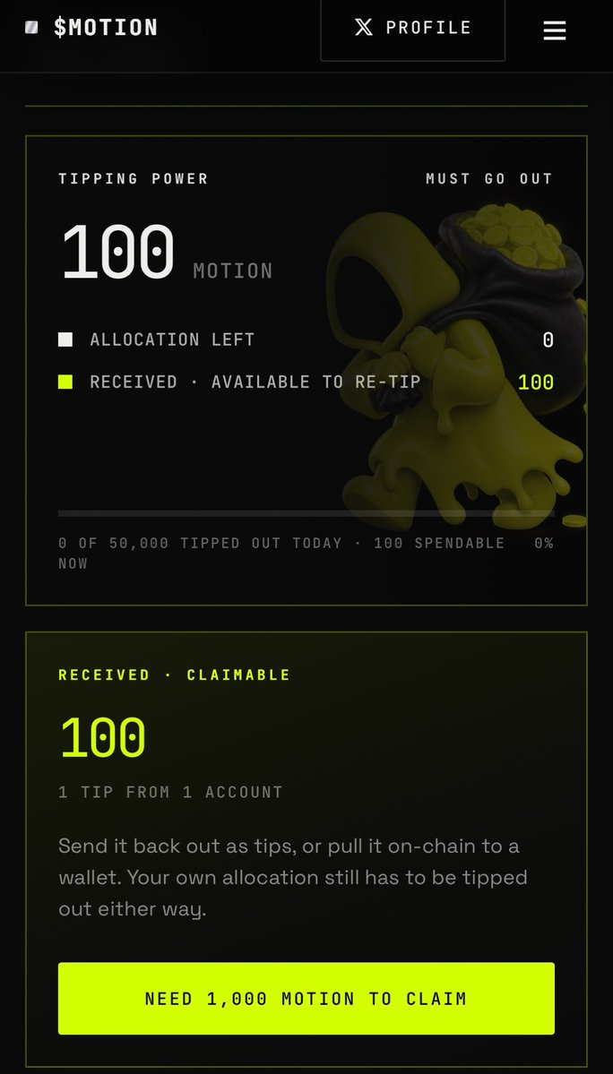 synydesu16's tweet photo. Sistem @motiontip ini bukan cuma daftar terus berharap dapat $MOTION

Kalau balance masih 0, berarti waktunya mulai aktif dulu.

Yapping, like, komen, rt tentang @motiontip @tipmotion 

Bangun aktivitas dulu, baru kasih tip.. https://t.co/r9l0HuUWRo