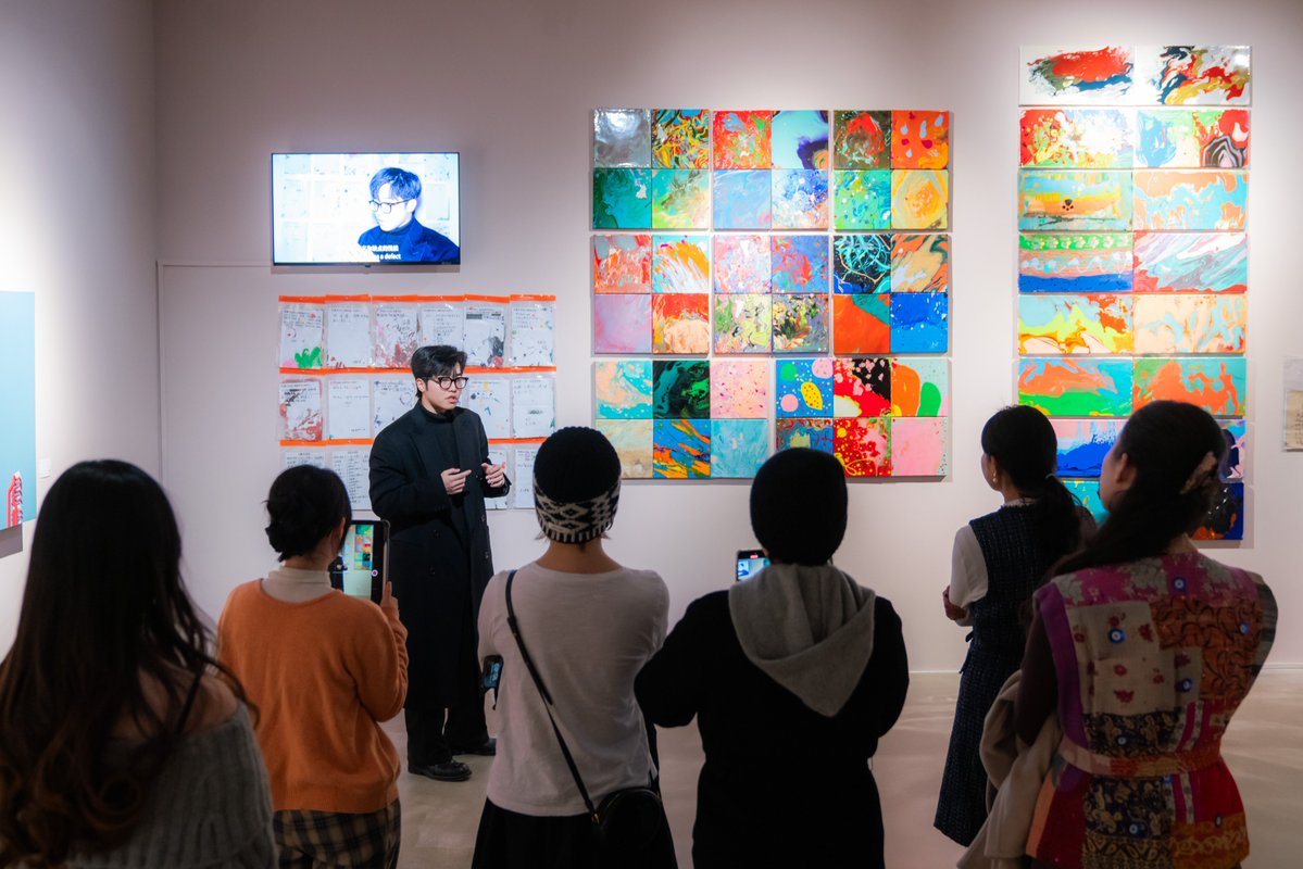 SajawarK's tweet photo. Step into our pop-up art studio—touch, create, and turn abstract lines into your own masterpiece today! https://t.co/rlZtV9IFQD