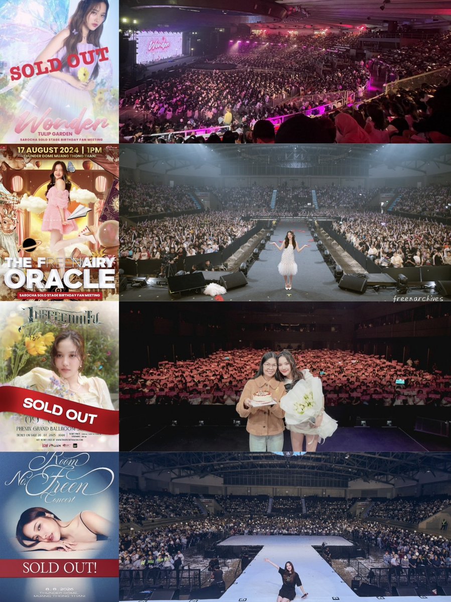 freenarchives's tweet photo. 🌷Sarocha Solo Stage Birthday Fan Meeting : Wonder Tulip Garden

🌷Sarocha Solo Stage Birthday Fan Meeting : The FREENairyꕤ Oracle

🌷Freen Birthday Talk Show : INFREENNITYᦠ

🌷Room No. Freen Concert

#srchafreen
#ฟรีนสโรชา
#FreenSarocha https://t.co/r5rYSJDCYA