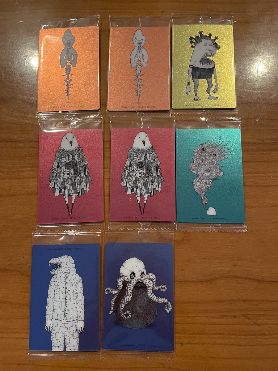 Gintou_d's tweet photo. レアのコンプは諦めるけど、ノーマルコンプを目指したいです！
対戦よろしくお願いします。

【譲】　1枚目
🧡プレイヤ2
💛ウータン1
💚邪気煙1
❤とりのつかい2　
💙つぼ隠し1　プライド1

【求】　2枚目
🧡クラン　風船頭
💚外套紳士
❤狼人 https://t.co/4LneK7YLRb