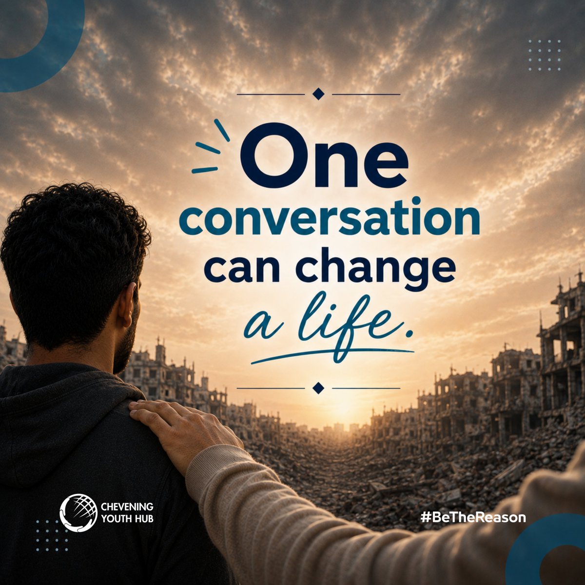 CheveningYouth's tweet photo. Let’s help young people in fragile &amp; conflict-affected contexts achieve their @CheveningFCDO  dreams , and beyond. 🌍💙

🎓 Chevening alumni &amp; scholars:
https://t.co/WsxpDQkzZt

🌍 Professionals:
https://t.co/UA3mOOHtuB https://t.co/wFshHzi9CH