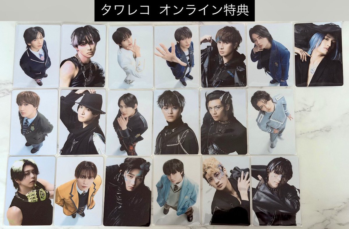 BT050708's tweet photo. Yes!東京 Y東 EBiDAN 15周年 CD
封入特典 店舗特典 オンライン特典 トレカ 交換

【譲】画像のもの
【求】竹野世梛
通常盤 通常サイズトレカ⇒ICEx＞超特急

異種交換・比率違いも検討します。
エビライ8/13･14手渡しまたは郵送。
お気軽にお声掛けください。 https://t.co/6mjoEyAjZ6