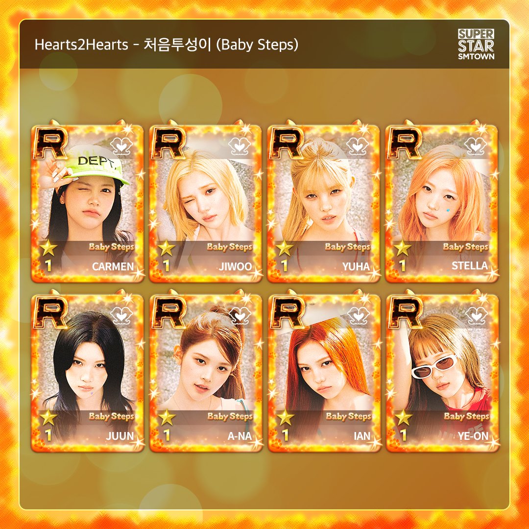 SuperStarSM_twt's tweet photo. [🎹] Hearts2Hearts - 처음투성이 (Baby Steps)

SONG & PACKAGE & MISSION & EVENT UPDATE!

'넘어져도 괜찮아'
용기를 준 너의 한마디🫶🏻

SSM 12주년 기념 이벤트 한정테마 업데이트!
지금 바로 슈스엠에서 만나요 ❣️

🎮 https://t.co/jAnrsQxot4

#SSM_BIRTHDAY_2026
#SUPERSTARSMTOWN #SSM
#슈퍼스타에스엠타운 #슈스엠
#Hearts2Hearts #하츠투하츠