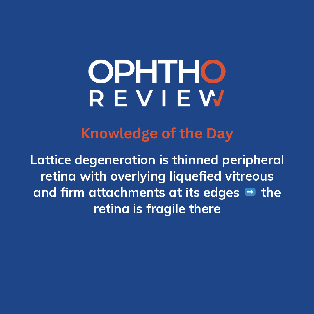ophthoreview's tweet photo. Lattice

#ophthoreview #ophthalmology #ophtho #ophthalmologyresidency #ophthalmologist #surgicaleducation #medicaleducation #meded #surgery #medicalstudent #medicine #medicalschool #resident #residency https://t.co/te9bKtLr2z