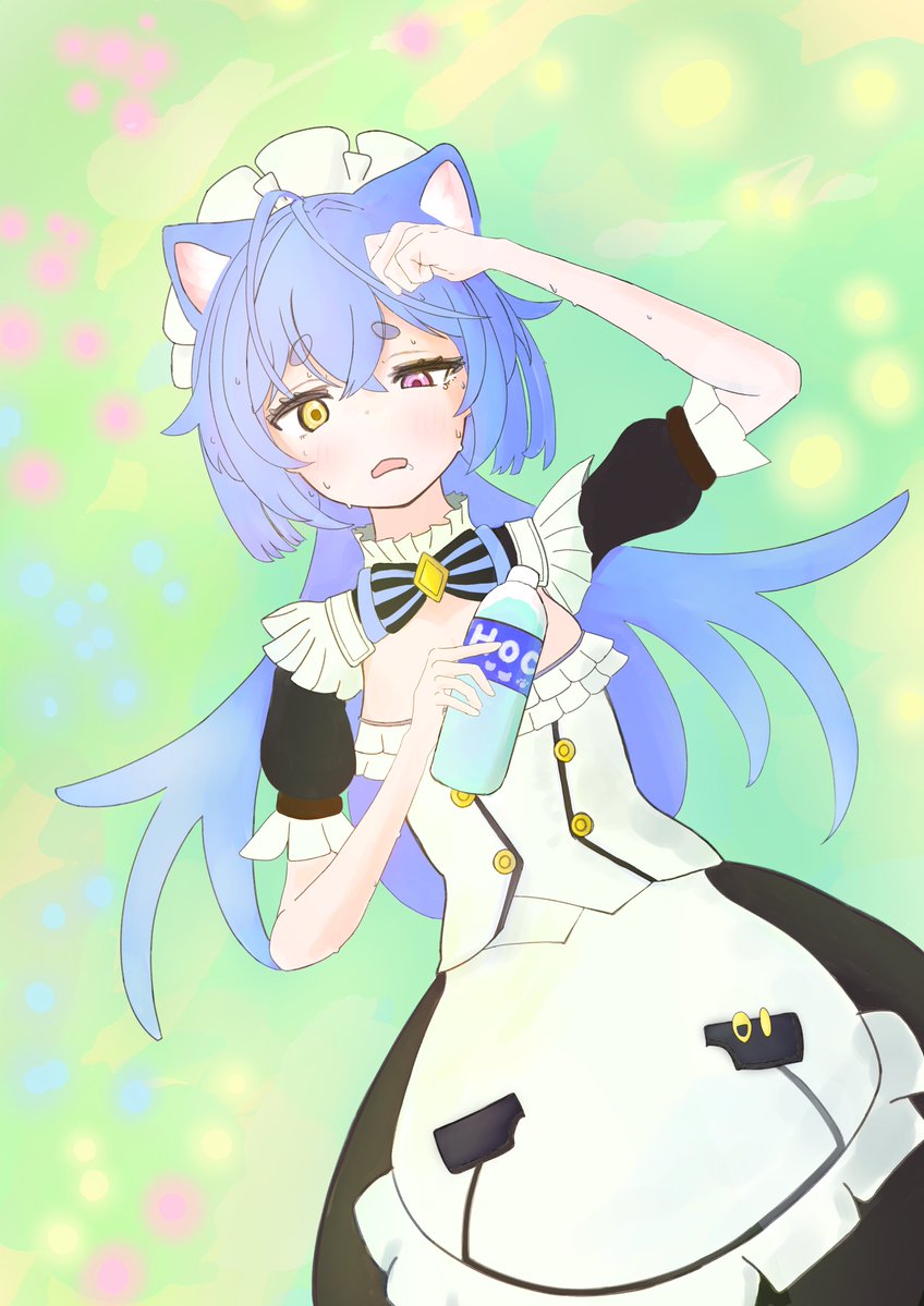 imihu_maid's tweet photo. 水分補給を忘れずにっ！ https://t.co/ExkGofUVlS