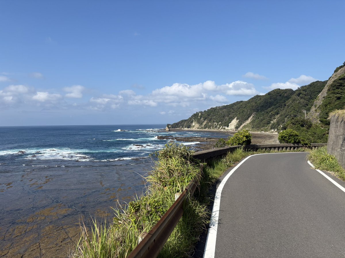 redfrog_note's tweet photo. 房総半島一周海沿いの旅に行ってきました。
小浦海岸手掘り隧道というトンネルを越えて行くと、岩の隙間から海が見えるポイントがあります。少し歩きますがおすすめです。九十九里の海岸には人間の背丈ほどあるマンボウの死骸が打ち上げられていました。 https://t.co/3vTFHfCh5R