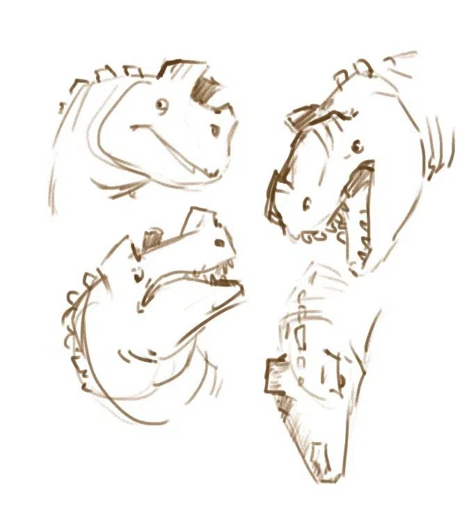 evil_bread45's tweet photo. My pretty silly girl 🍊

#Art #sketch #dinosaur #ceratosaurus #lizard #orange #pathoftitans #videogames https://t.co/cpVk8ycrzJ