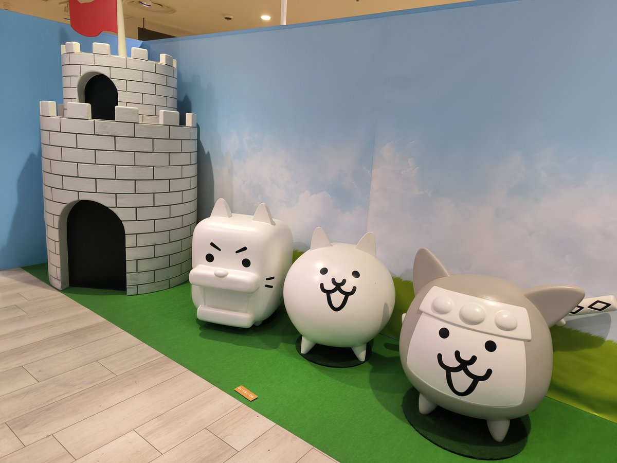 nesshy0028's tweet photo. ジブリパーク展とにゃんこ大戦争展
#ジブリパーク展 
#にゃんこ大戦争展 https://t.co/e86XMbaIW0