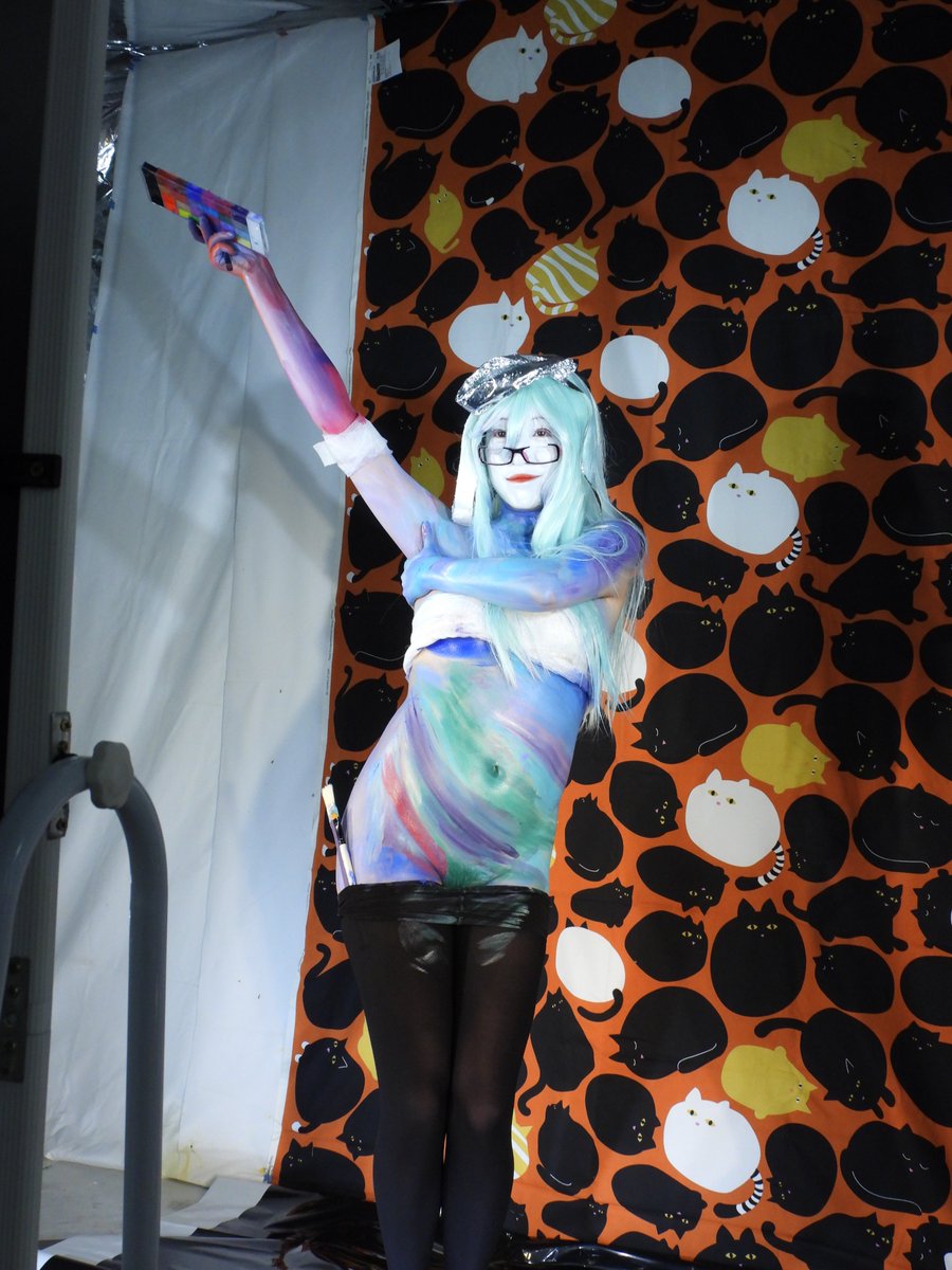 04kkzz's tweet photo. 人体彩绘 真

メッシー ボディペイント 白塗り messy bodypaint WAM 人体彩绘 https://t.co/Try2gtvkRo