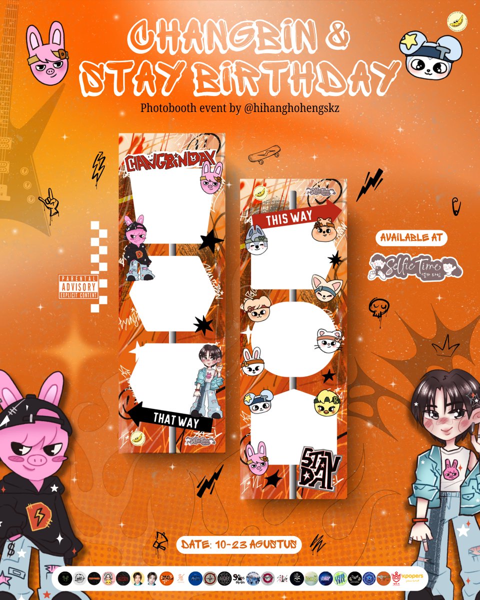 selfietimeid's tweet photo. STAY merapat~🥳
Kamu masih bisa merayakan anniversary STAY dan ultah Changbin Stray Kids di Selfie Time pakai frame dari @hihanghohengSKZ 🧡
 
🗓️ 10-23 Aug 2026
📍 Semua store Selfie Time
Jangan sampai kelewatan ya!✨

#selfietimeid #CHANGBIN #StrayKids #ChangbinBirthday #STAYDay https://t.co/qQhbemI6Iy