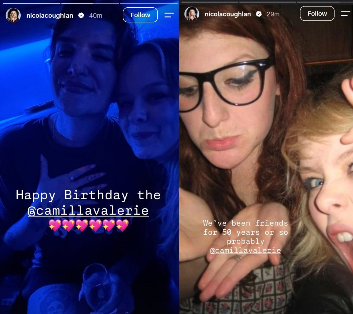 LukeyNewtsVibes's tweet photo. Hello, people!
Let's review what we got the last two days.
#NicolaCoughlan doing more promo for #TFMT + she keeps congratulating friends for BDays (well, not all of them OFC! Not all are worthy). https://t.co/Op9lOs70wt