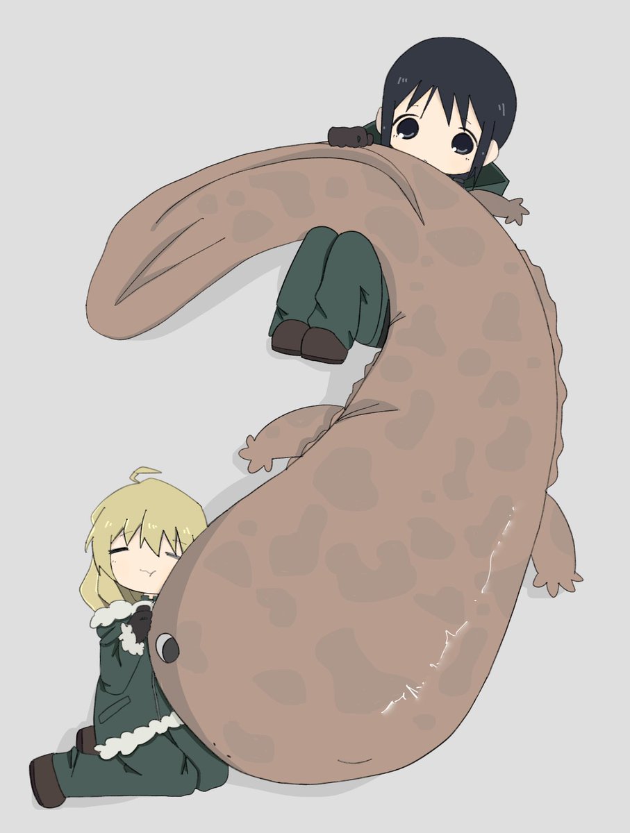 sinulle471's tweet photo. オオサンショウウオ 
#GirlsLastTour #少女終末旅行 https://t.co/VodkFTkiR6
