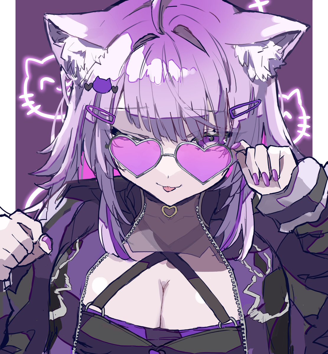 ll112_20's tweet photo. 💜💜 #絵かゆ https://t.co/HzTsMtrUOM