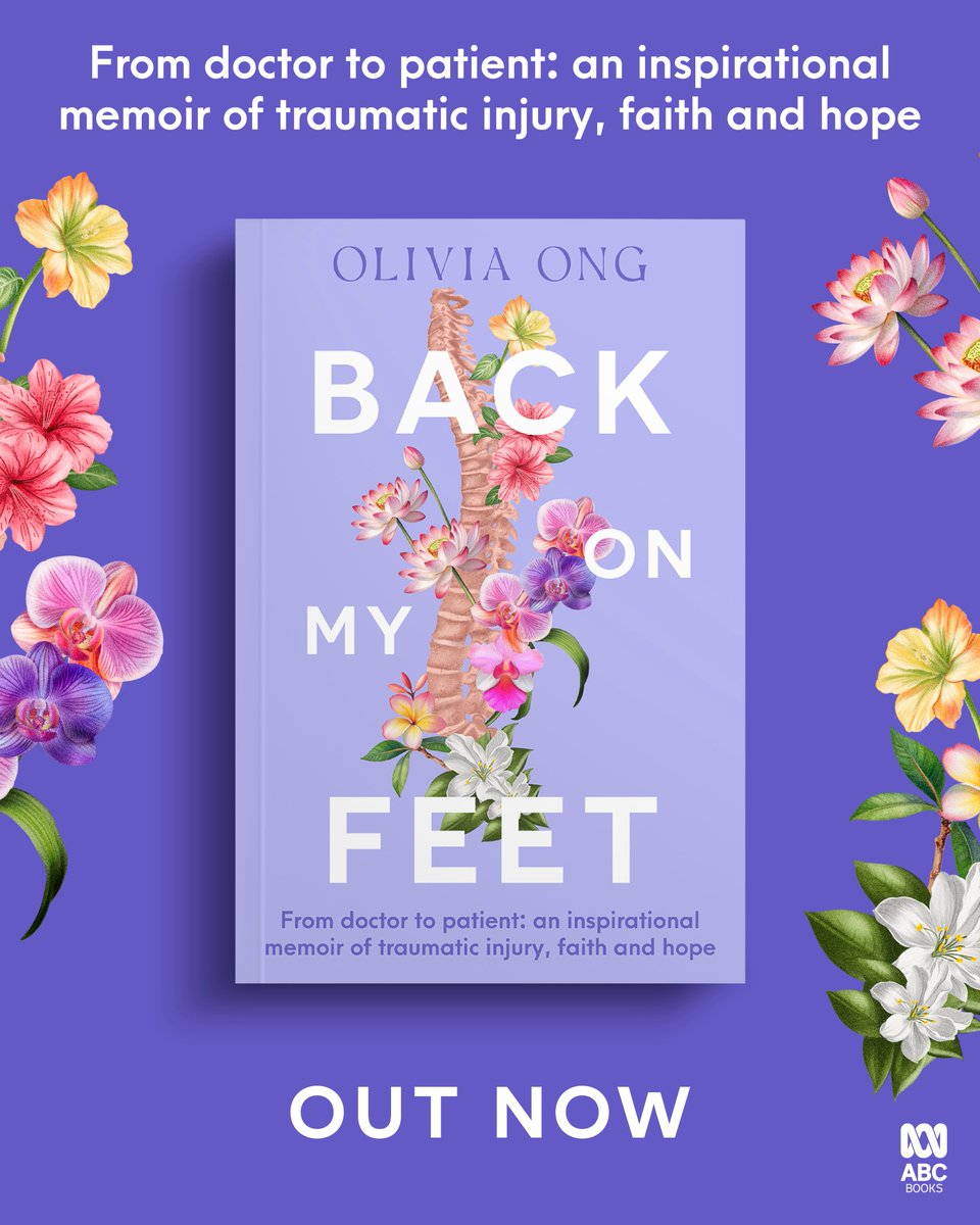 LoveReadinguk's tweet photo. "Open-hearted in tone, and uplifting in spirit, Dr Olivia Ong’s Back on My Feet sees the author share her remarkable story of recovery and resilience."

Back On My Feet by Olivia Ong, @Harper360UK 

Click to read an extract:
https://t.co/ESsEnB6hA4 https://t.co/shEiCDsJu7