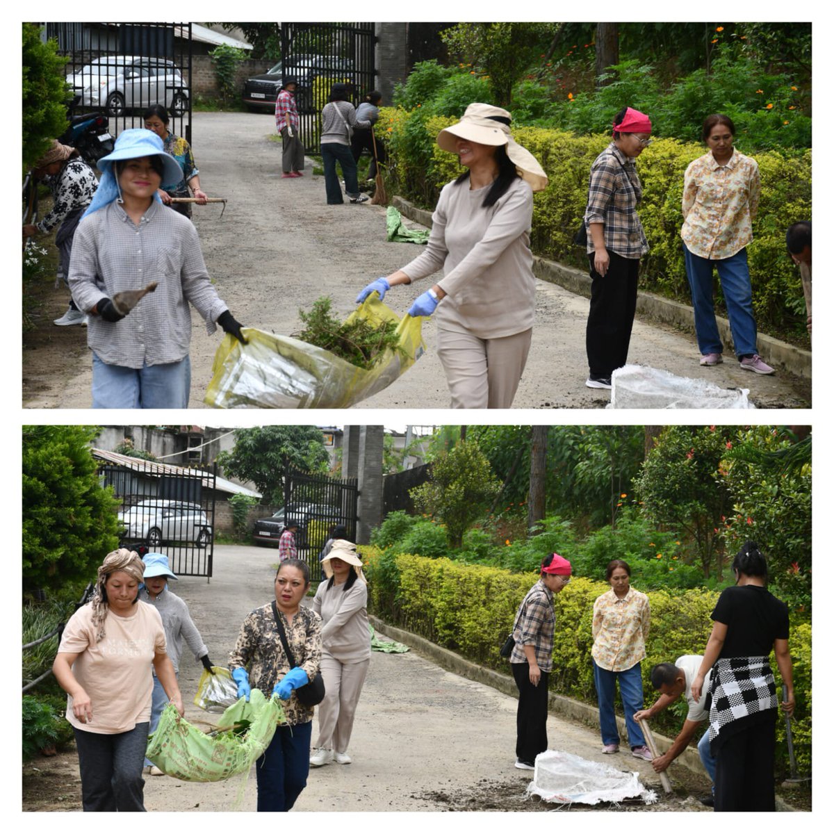 HEDNagaland's tweet photo. The Directorate of Higher Education, Nagaland, conducted a Mass Social Work on 12th August 2026, as part of preparation for the upcoming 80th Independence Day celebration. The Officers and Staff participated in the activity to promote cleanliness, hygiene, and a healthy work environment. 🇮🇳✨

#IndependenceDay #MassSocialWork #Cleanliness #HealthyWorkEnvironment
@AlongImna
@Neiphiu_Rio 
@VLovitolysema 
@mygovindia 
@EduMinOfIndia 
@MyGovNagaland