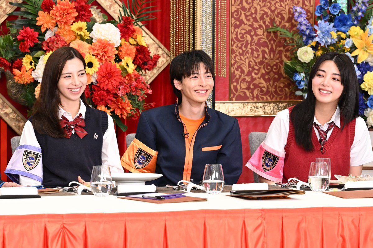nittele_ntv's tweet photo. ⋱お盆同窓会ゴチSP⋰

VIPチャレンジャーは
中条あやみ、高杉真宙、
4年ぶりの登場となる池田エライザ

せいやが夏祭り気分で
胸キュンデートに挑戦するが
謎の即興告白に中条も赤面!?

夏のうま辛ゴチに
佐野勇斗(M!LK)&amp;白石麻衣が絶叫！

📢今夜7時
『#ぐるナイ 2時間SP』
https://t.co/LeGbZhTTWI https://t.co/qIFxBzJ6zE