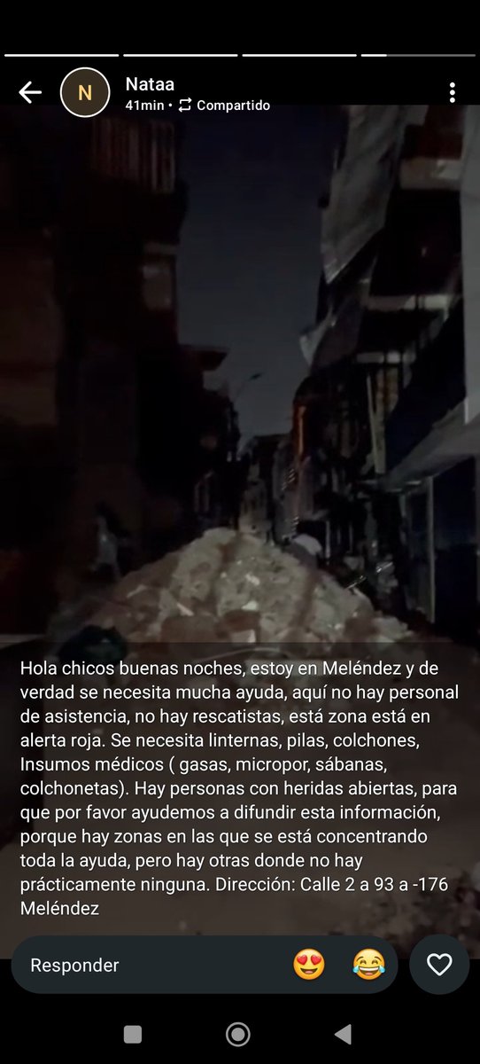 camilavitap's tweet photo. La gente en Cali, podrían ayudarme a difundir esto? Una amiga necesita ayuda urgente en Melendez. 
Esta la dirección: calle 2a 93a - 176 https://t.co/XF4PGqhGDL
