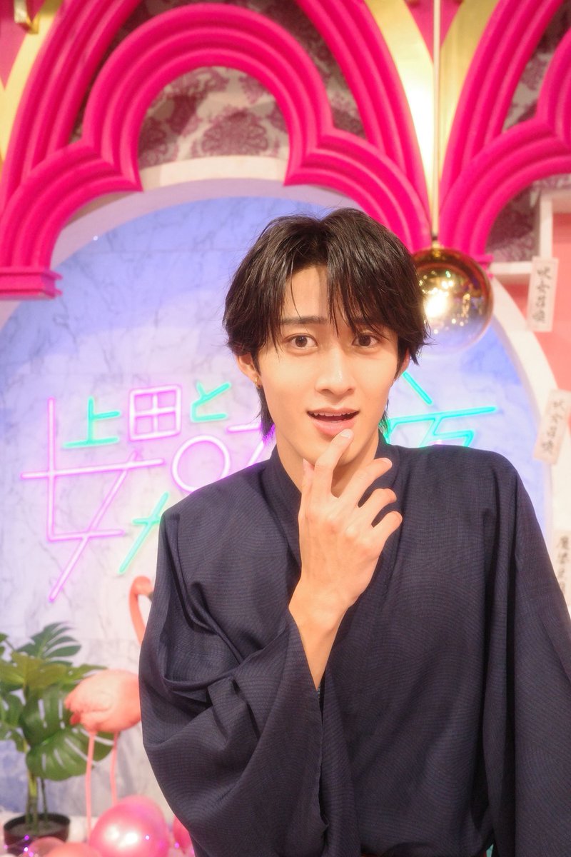milk_info's tweet photo. ／
このあと放送📣
＼
8月12日(水)21:00〜放送
日本テレビ「上田と女が吠える夜」に
M!LKより #曽野舜太 が出演します！

ぜひ、お楽しみに！
@hoeruyoru_ntv
#上田と女が吠える夜
#MILK https://t.co/szUS2idCMp