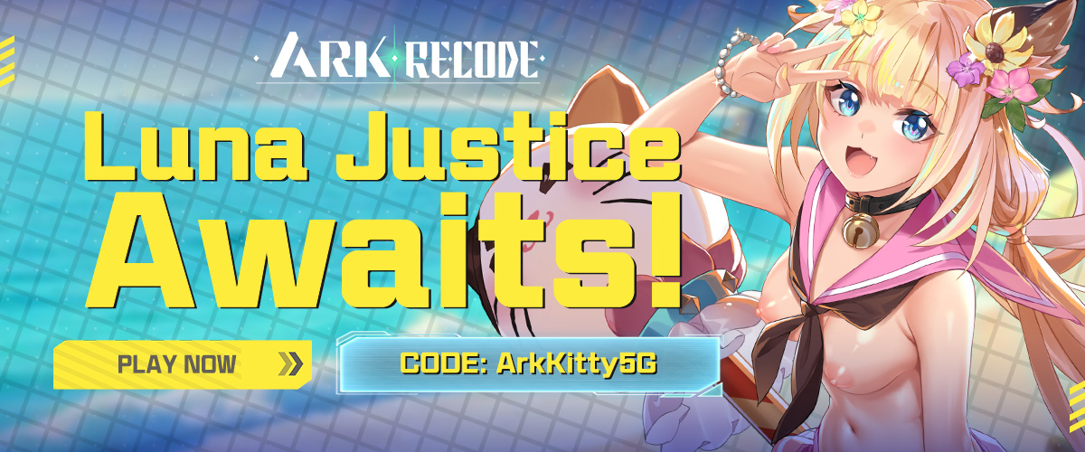NutakuPub's tweet photo. Commanders~ 💋

Our justice kitty Luna joins Ark Re:Code! 🐱💦 Collect Piping Hot Taiyaki 🍑 for sexy shop rewards &amp; rate-up Luna

Event runs Aug 11-25 (UTC+0)

Use code ArkKitty5G

Grab that promo pack, cuties! 🔞❤️🎀 https://t.co/WZoPKSS5Do