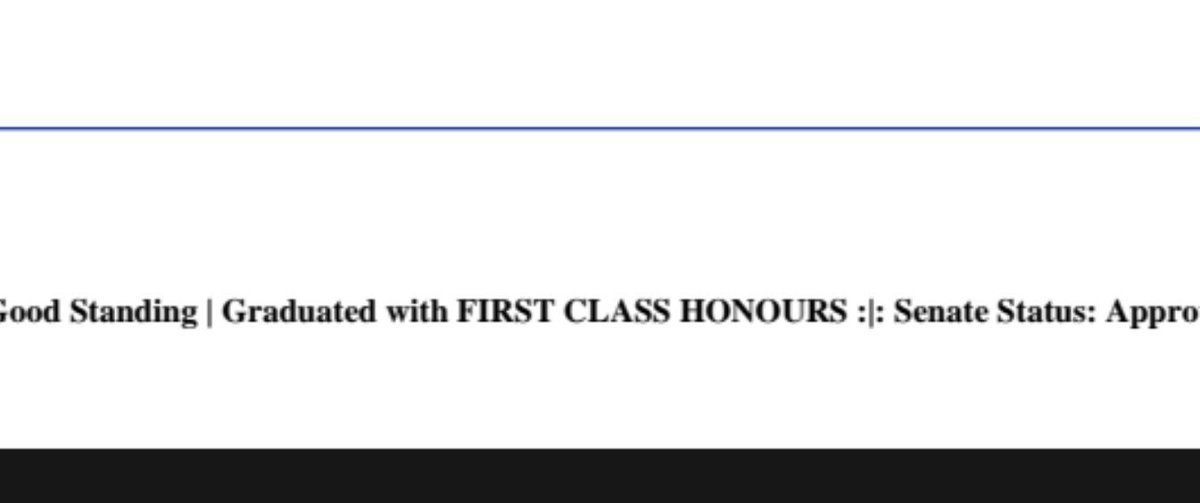 _muheezolawale's tweet photo. putting this out here 'cause my friends say the world is watching. 

✨one first class graduate out of 232.
✨best graduating student of LASU English (2026).

a story worth telling! https://t.co/dthji9T8dU