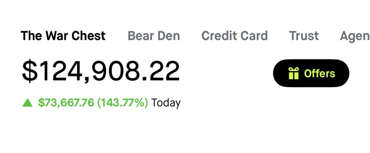 TonyDTradez's tweet photo. Biggest day of my life 

Swung $MU and $QQQ 1dte calls into a great setup with KOSPI and QQQ sitting at support into CPI https://t.co/aCYrC7mQzR