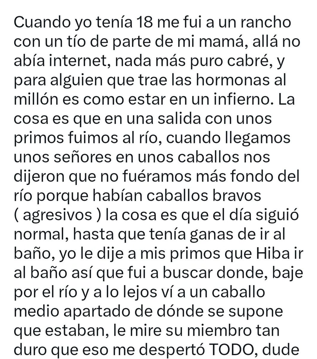 rafam8ez's tweet photo. Relato de un seguidor de visita en una granja 🥵 https://t.co/Pdb5voeMRg