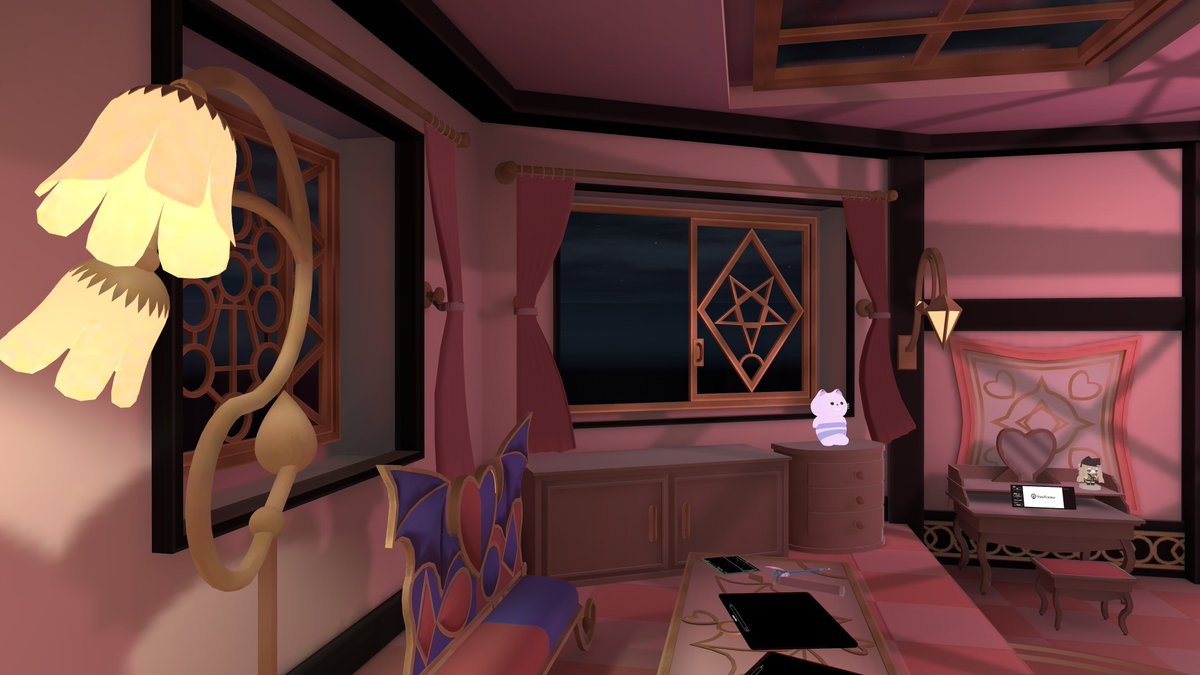 ninatarou27's tweet photo. world:ちょっとメルヘンチックなチルワールド⁄AUA's slightly fairytale-like chill world
By あうあさん
＃ちょっとメルヘン #VRChatワールド紹介 https://t.co/iNAjTcKVbc