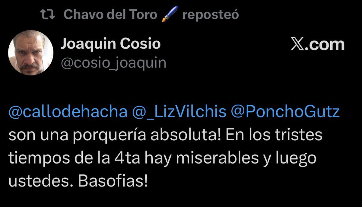 PonchoGutz's tweet photo. El Cochiloco me bloqueó por decir una cosa que nunca dije. Ser famoso no te hace inmune a la atypicalitis. https://t.co/ToDowGySgS