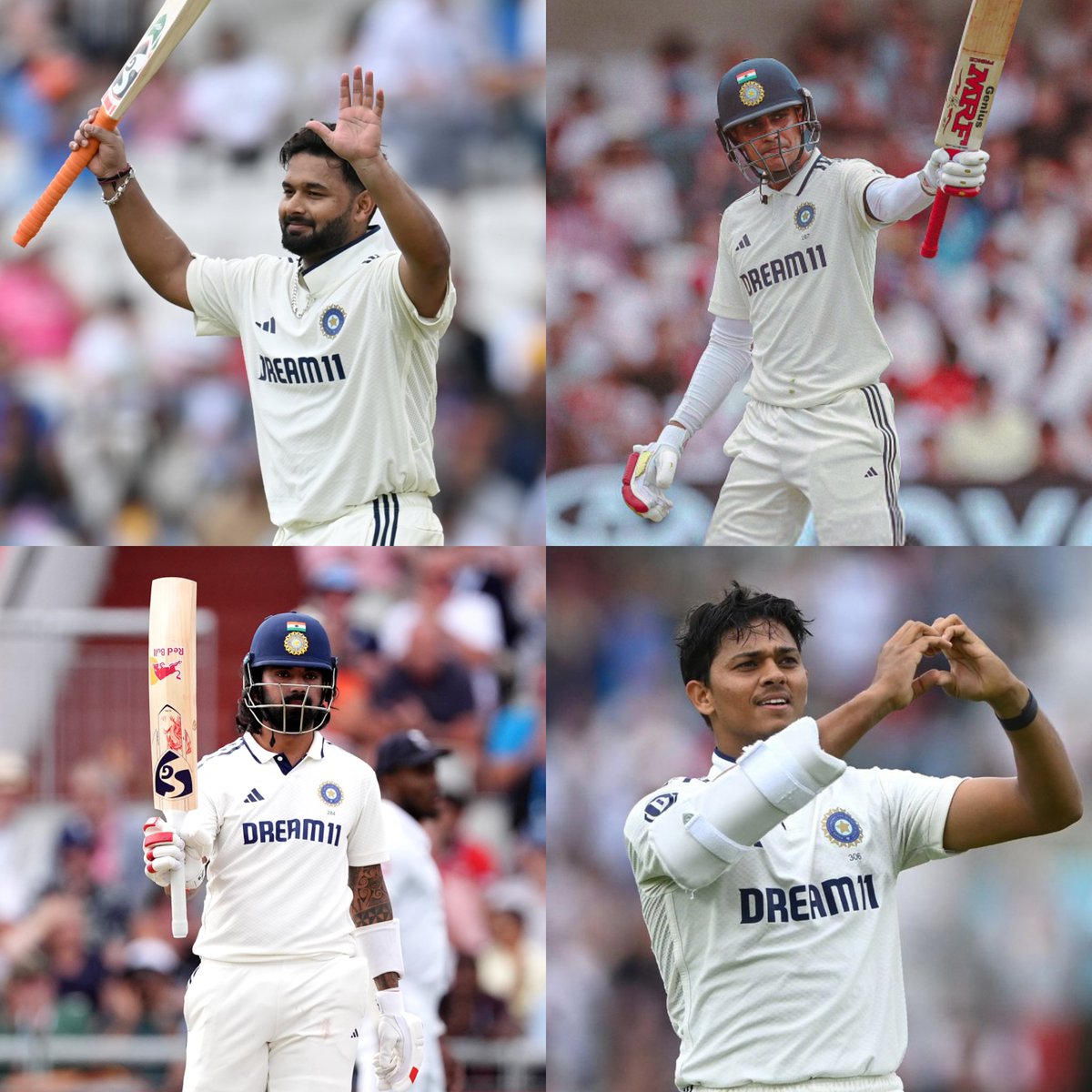 Shebas_10dulkar's tweet photo. A Few Upcoming Milestones for Indian batters in Srilanka Test Series 

𝗥𝗶𝘀𝗵𝗮𝗯𝗵 𝗣𝗮𝗻𝘁
- Need 3 Sixes to Complete 100 Sixes in Test
(He will be 1st Indian & 3rd player to reach this)
- Need 220 runs (1st WK with 3000 runs in WTC)
- Need 220 runs (1st Indian with 3000 runs in WTC)
- Need 1 Century to become 1st Indian WK to Score Test Century in Srilanka
- Need 1 century to become 2nd Most Away Test Centuries among WKs (only behind Gilchrist)
 
𝗦𝗵𝘂𝗯𝗺𝗮𝗻 𝗚𝗶𝗹𝗹 
- Need 31 runs for 3000 Test runs 
- Need 150 runs for 2000 runs as a Captain 
- Need 157 runs (1st Indian with 3000 runs in WTC)

𝗞𝗟 𝗥𝗮𝗵𝘂𝗹
- Need 170 runs to Complete 10000 Intl runs
- Need 2 Centuries to become 2nd Asian opener to score 10 Test centuries outside home (after Gavaskar)

𝗬𝗮𝘀𝗵𝗮𝘀𝘃𝗶 𝗝𝗮𝗶𝘀𝘄𝗮𝗹 
- Need 5 Sixes for 50 Sixes in Test (He will be 3rd Indian Opener to reach this after Sehwag, Rohit)
- Need 187 runs to Become Leading Runscorer in WTC among Indian Openers
- Needs 1 century to join Sachin as the only Indian batters to score Test centuries in 5 different countries at 24 age.